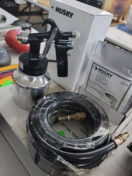 Husky Air Tool Value Pack Paint Spray Kit New In Box