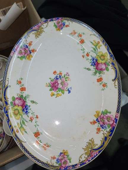 Thompson Normandie 1835 Dishware, One Box, Some Minir Chipping, 36pcs