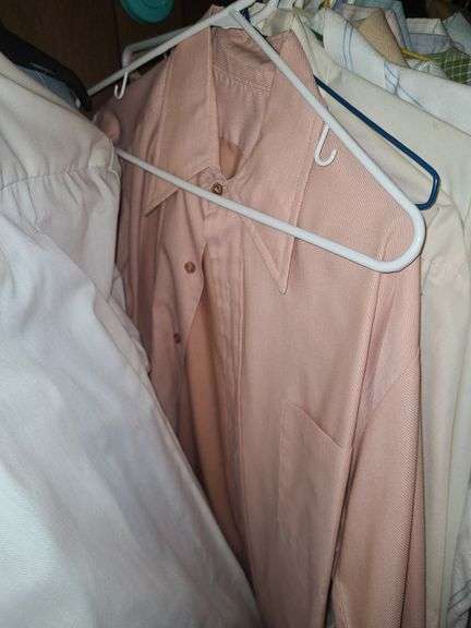 Men's Clothing, Ties, Shirts, Pants Sizes L And M