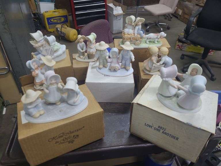 14 Home Interior Circle Of Friends Figurines With Boxes