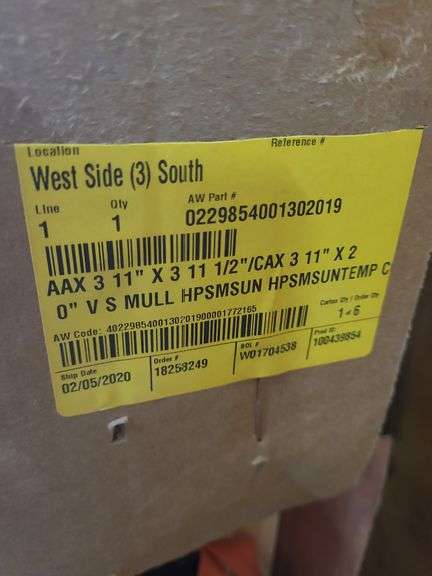 New In Box Andersen E-Series Window Unopened