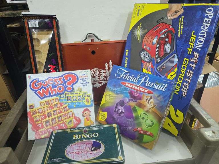 Huge Box of Games and Toys