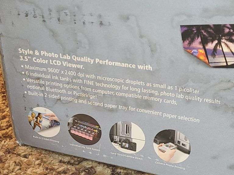 Canon Pixma Photo Printer New In Box