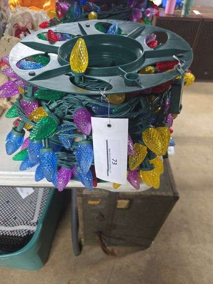 2 Rolls of Multicolored Christmas Lights