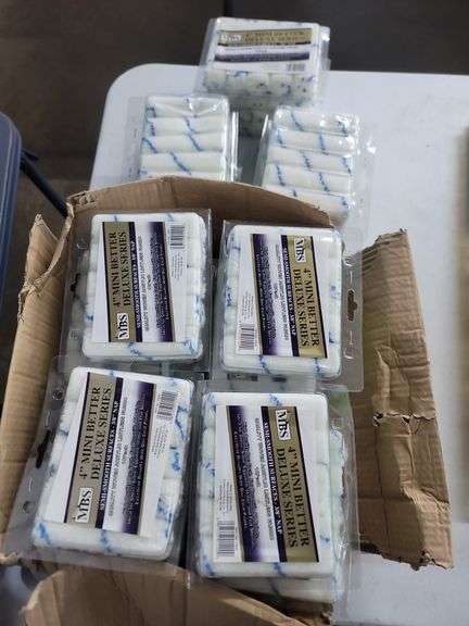 18 Pks of 4" Woven Acrylic Lintless Fabric (10 per Pack)