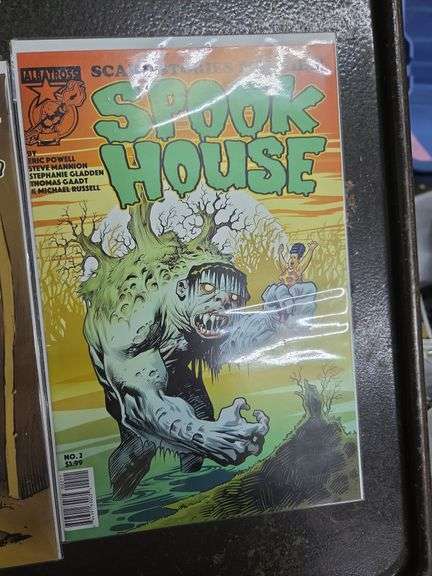 3 Nice Spook House Comic Books