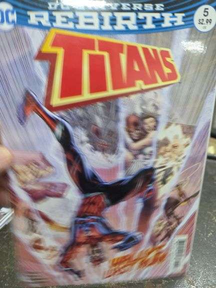 6 New Titans Rebirth Comic Books
