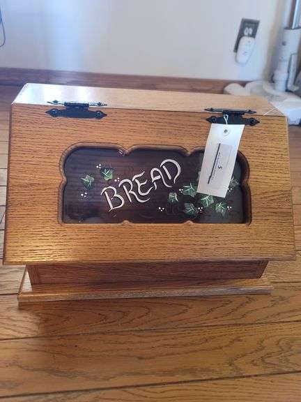 Wooden Bread Box