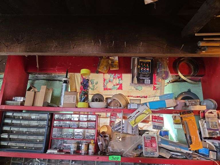 5 Pic A Nut Drawers, Clamps, Screws,