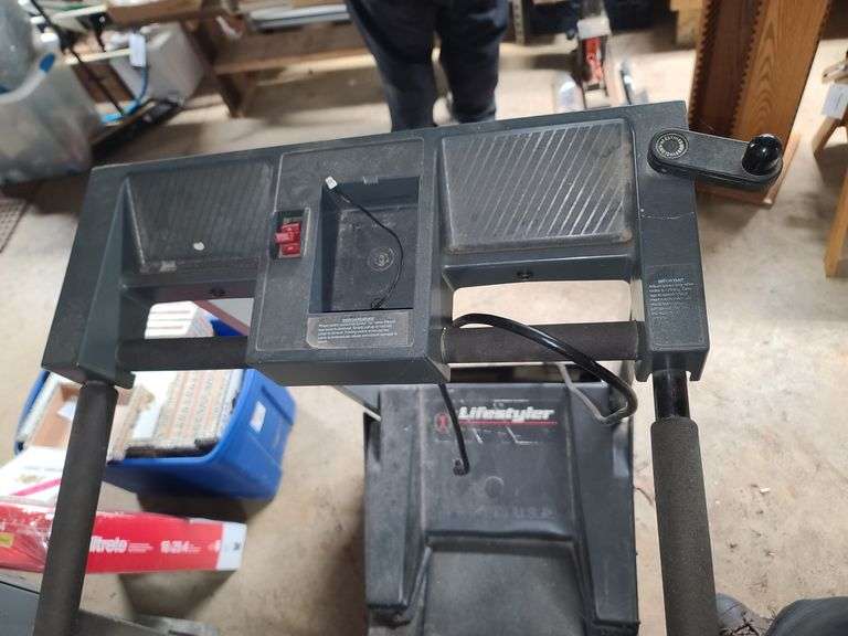 Lifestyle Electric Treadmill, Missing Head Unit, Untested