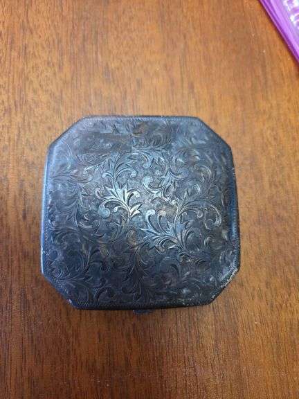 Antique Sterling Silver Compact.
