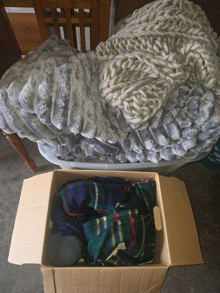 2 Boxes of Blankets