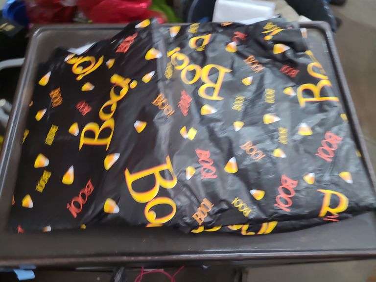 Halloween Costumes, Table Cloth, Wreath, And Decor