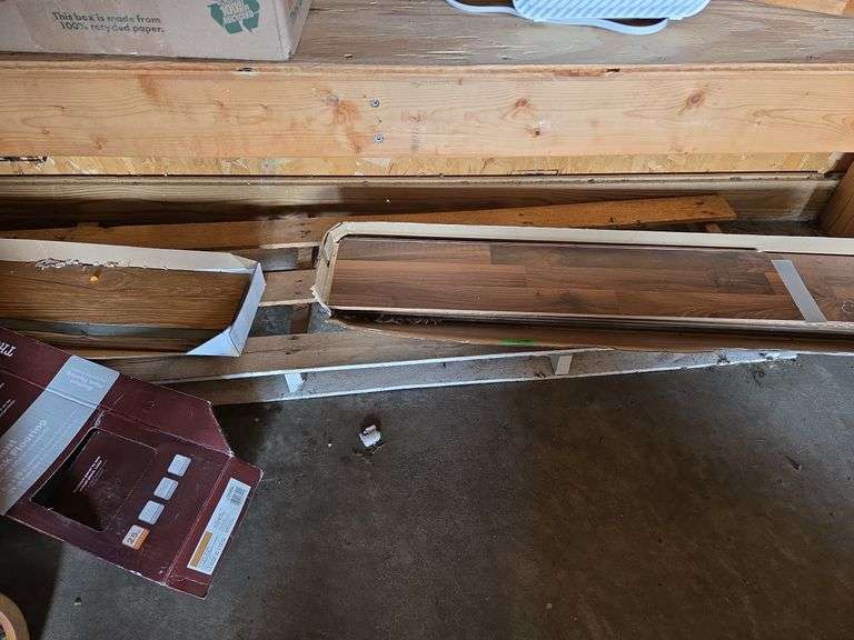 2 Partial Boxes Of Flooring
