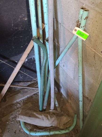 Small Stack of Assorted Metal Tubes