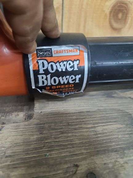 Craftsman Electric Power Blower (Untested)