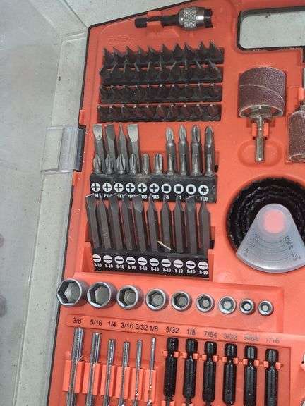 Black And Decker Drill Bit Set