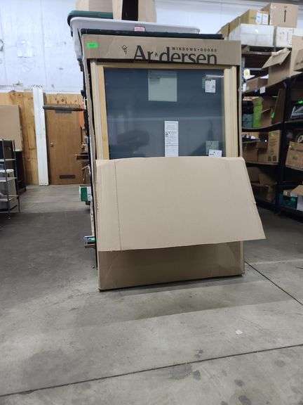 TWO BOXES: NIB Andersen Double Hung Window Approx. 42x63½ and Insect Screen