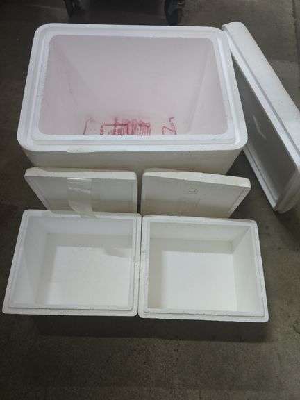 3 Foam Coolers