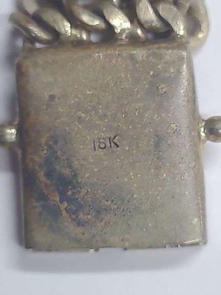 Bracelet Marked 18K