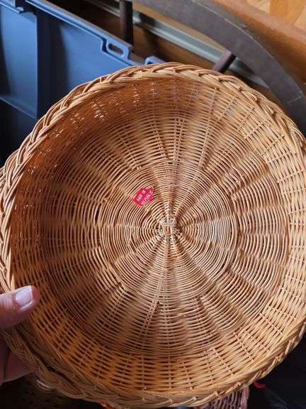 Tote Of Baskets & Empty Tote