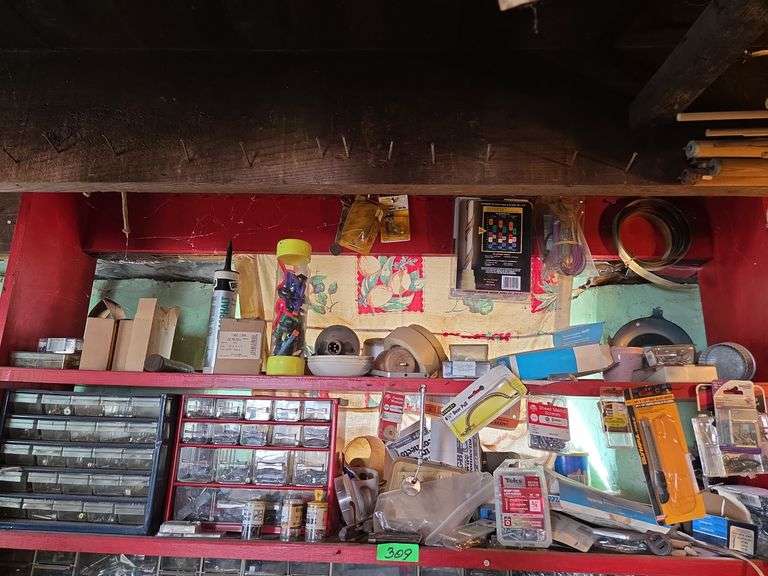 5 Pic A Nut Drawers, Clamps, Screws,