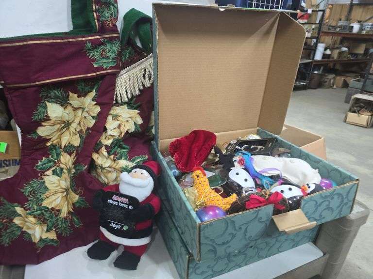 Christmas Ornaments, Stockings, Decor