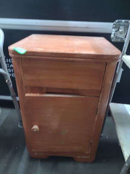 Wooden Side Table (Some Damage)