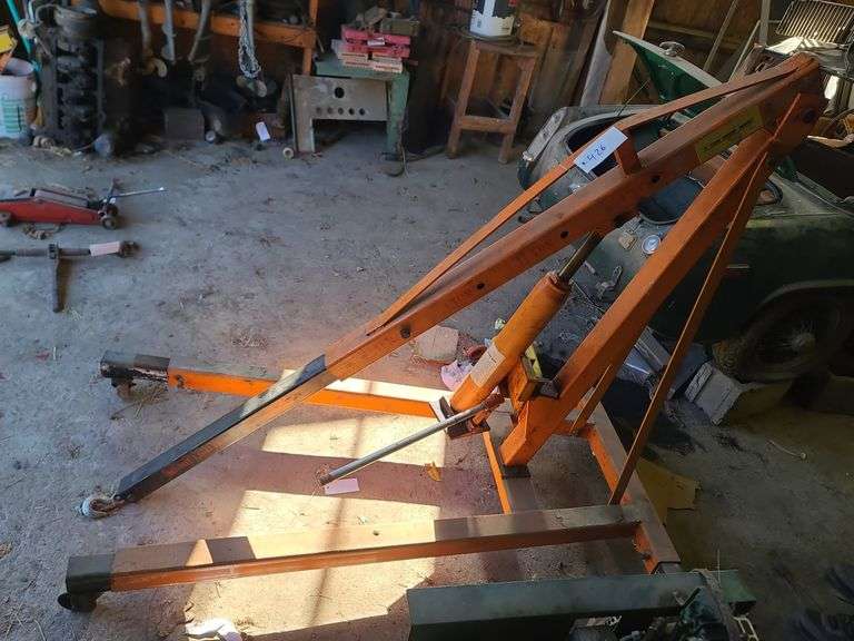 2 Ton Max Long Arm Cherry Picker, Engine Hoist