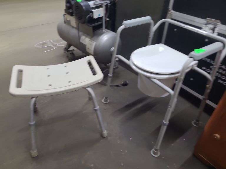 Shower Chair And Bedside Toilet