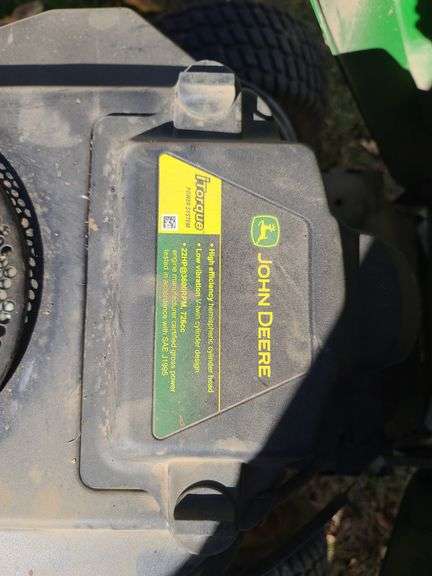 John Deere X390 Riding Lawn Mower, Approx. 48in Deck. Runs, Drives and Cuts