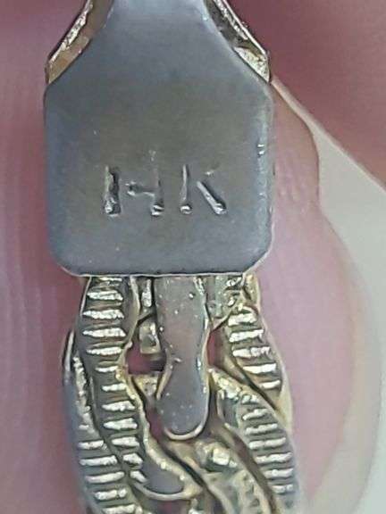 Necklace Marked 14K