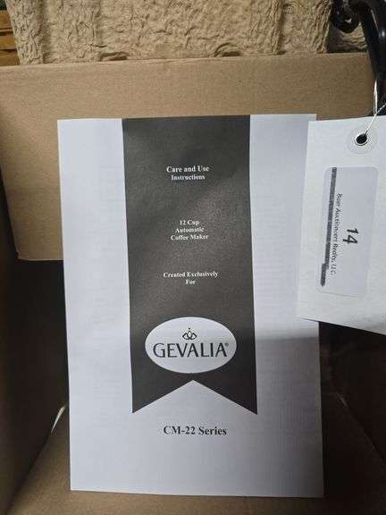 New In Box Gevalia Coffee Maker