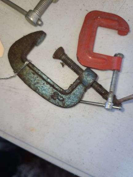 Four C-Clamps, 1-4in