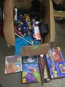 Huge Box of Games and Toys