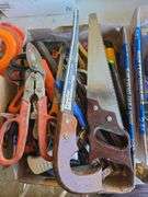 12" Compass Saw, Scissors, Wire Cutter, Hand Saw, Knives