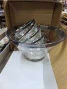 Two Daisy 8pc Daisy TV Dish and Cup Sets (in boxes) and One Salad Bowl and Six Dessert Bowls