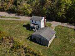 Parcel #3: 2 Story Home & Garage on 5+ Acres