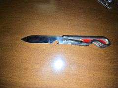 Vintage Geo. Schrade "Wire Jack" Pocket Knife.