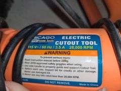 2 Chicago Electric Cutout Tools
