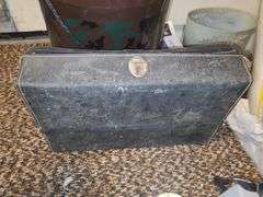 Polaroid Camera, Flash, And Case