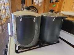 2 T-Fal 12qt. Stock Pots (New)