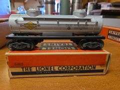 6 Lionel Trains W/ Original Boxes & Multi Control Transformer 1033 90 Watts Boxes Have Some Damage