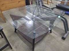 Glass Top Table