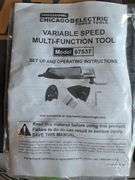 Chicago Electric variable speed multi function tool
