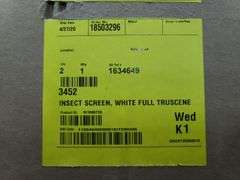 TWO BOXES: NIB Andersen Double Hung Window Approx. 42x63½ and Insect Screen