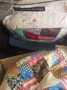 2 Boxes and Bag of Blankets