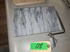 Marble Cheese Cutter And Mini Cutting Board