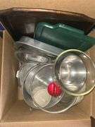 2 Boxes Pots, Pans, Baking Dishes