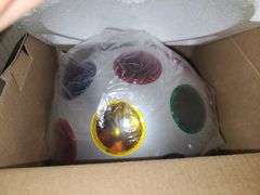 Snow Globe, Crocheted Dolls, Disco Ball, And Decor